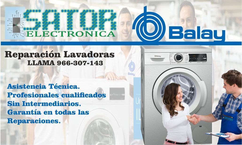 Servicio a Domicilio Lavadoras balay alicante
